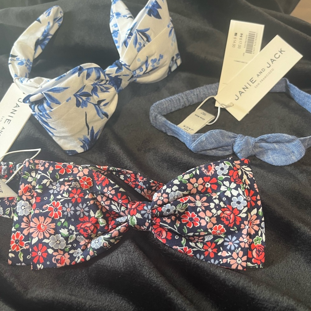 JANIE AND JACK BUNDLE OF 3 HEADBANDS NWT. #259